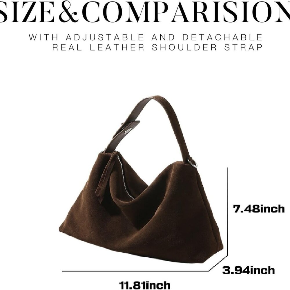 Hobo Tote Bags for Women Shoulder Crossbody Bags - Picture 7 of 7